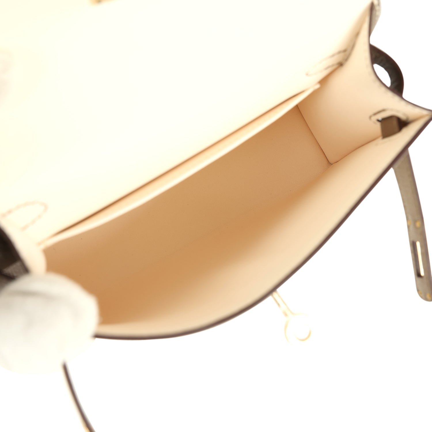 Hermès Kelly Sellier 20 Nata Chevre Mysore — view 7