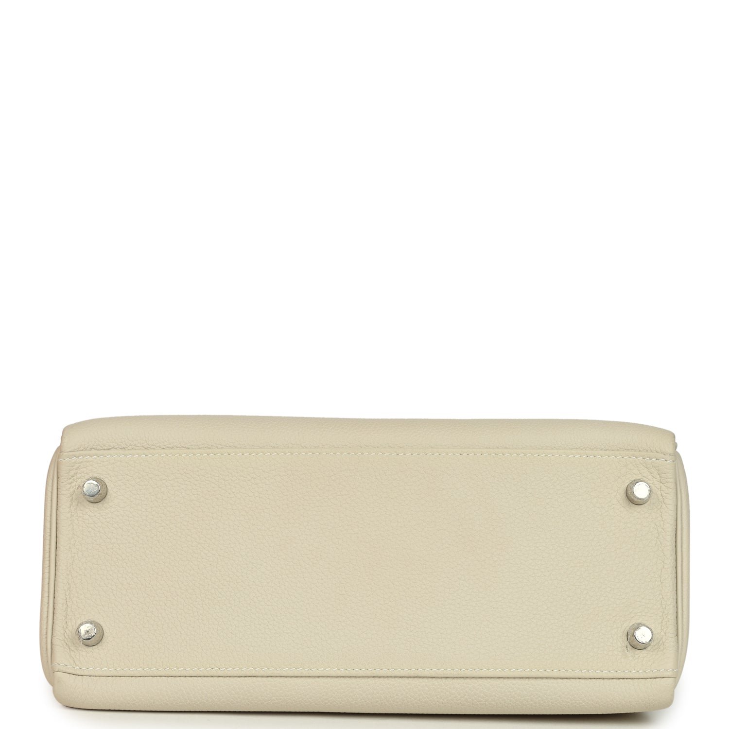 Pre-Owned Hermès Kelly Retourne 28 Beton Togo — view 2