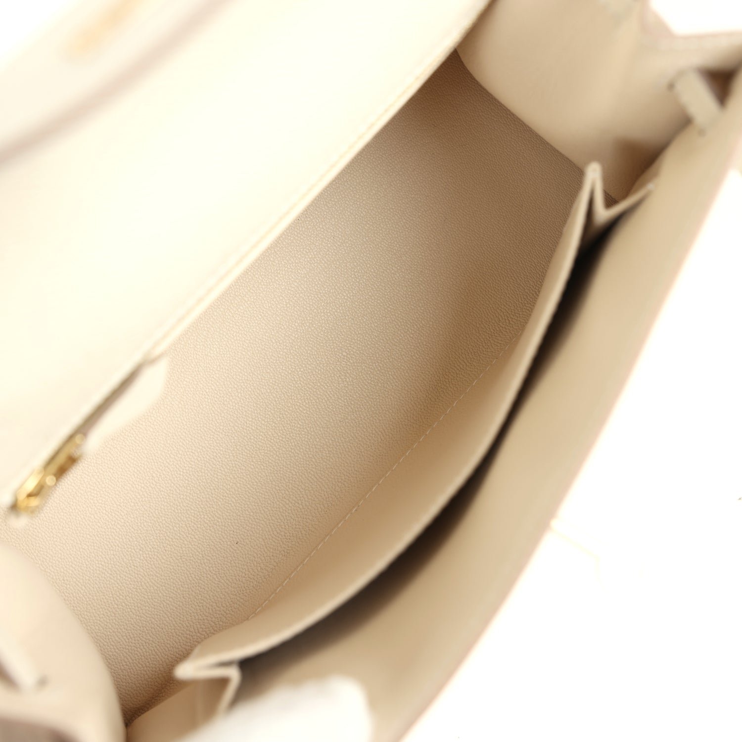 Hermès Kelly Sellier 25 Craie Epsom — view 6