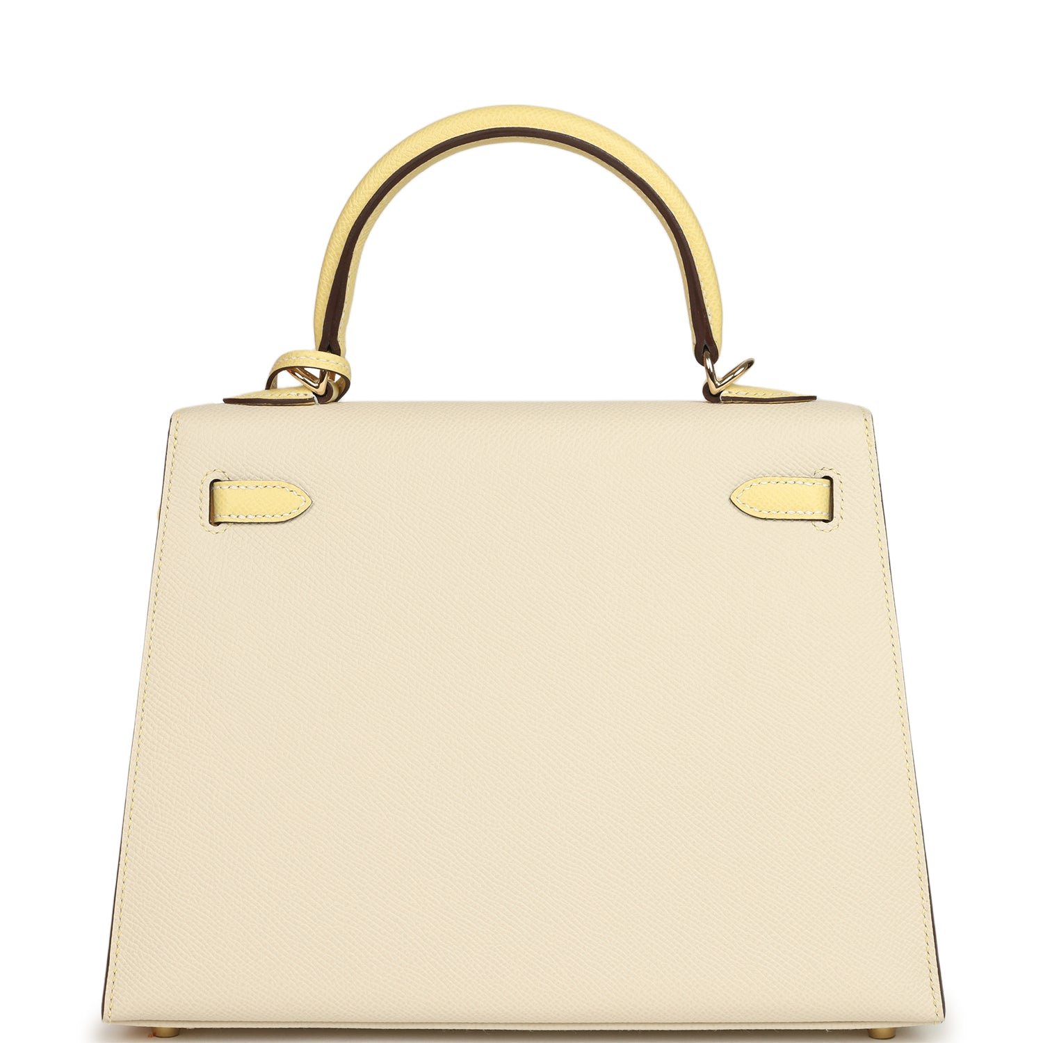 Hermès Kelly Sellier 25 Craie Epsom — view 4