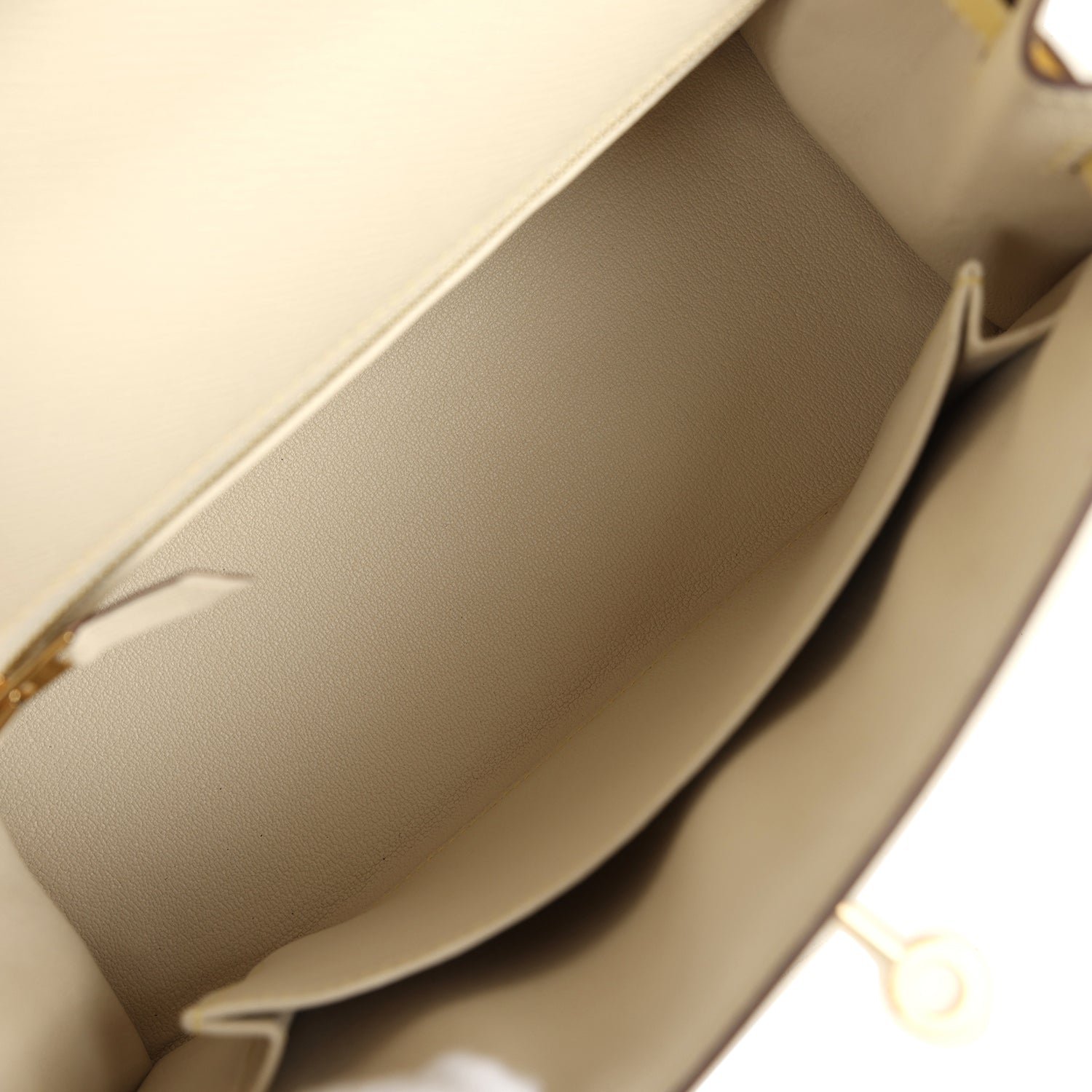 Hermès Kelly Sellier 25 Craie Epsom — view 8