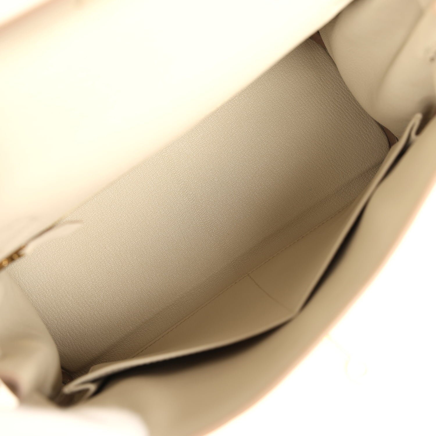 Pre-Owned Hermès Kelly Retourne 28 Beton Togo — view 8