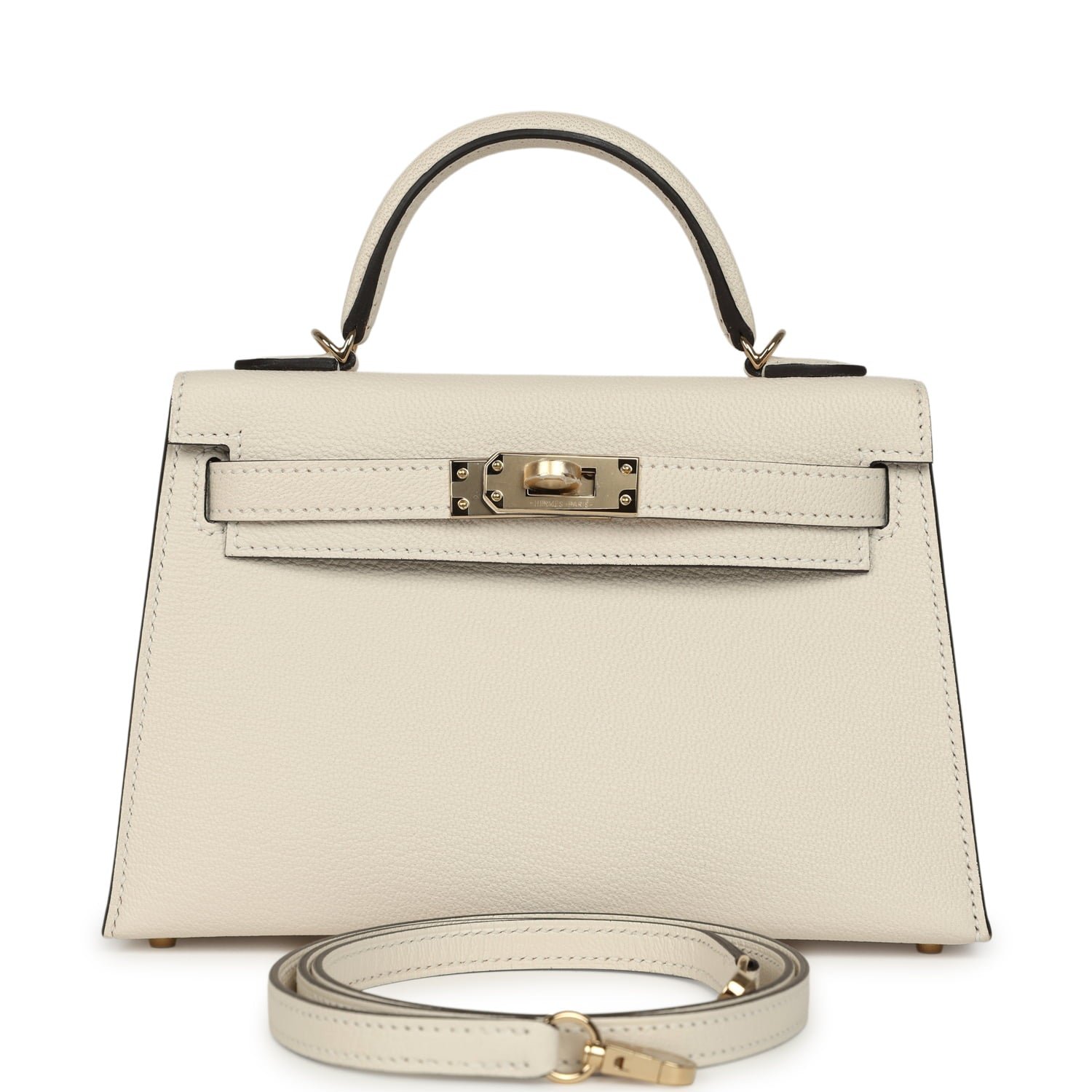 Hermès Kelly Sellier 20 Nata Chevre Mysore — view 2