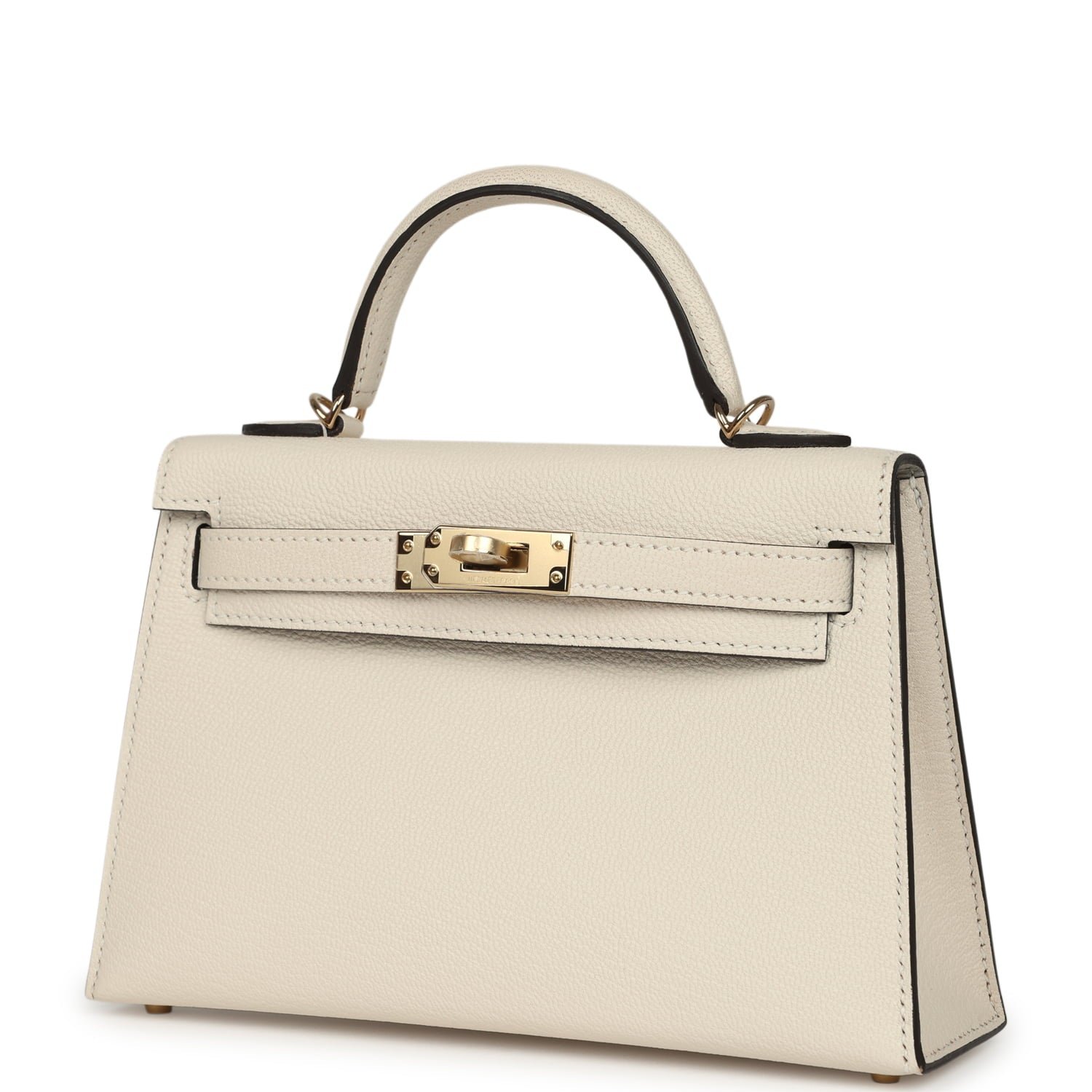 Hermès Kelly Sellier 20 Nata Chevre Mysore — view 6