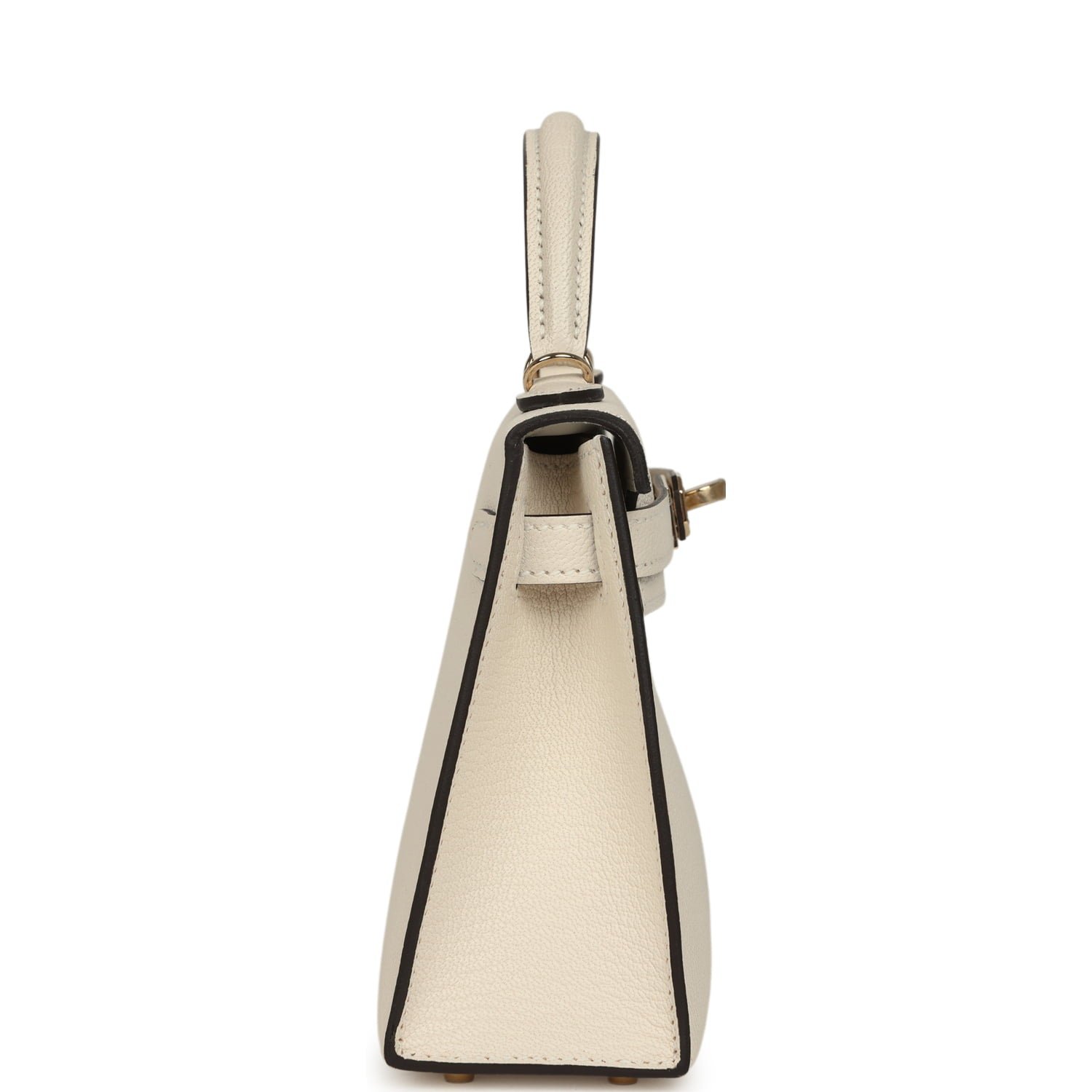 Hermès Kelly Sellier 20 Nata Chevre Mysore — view 8