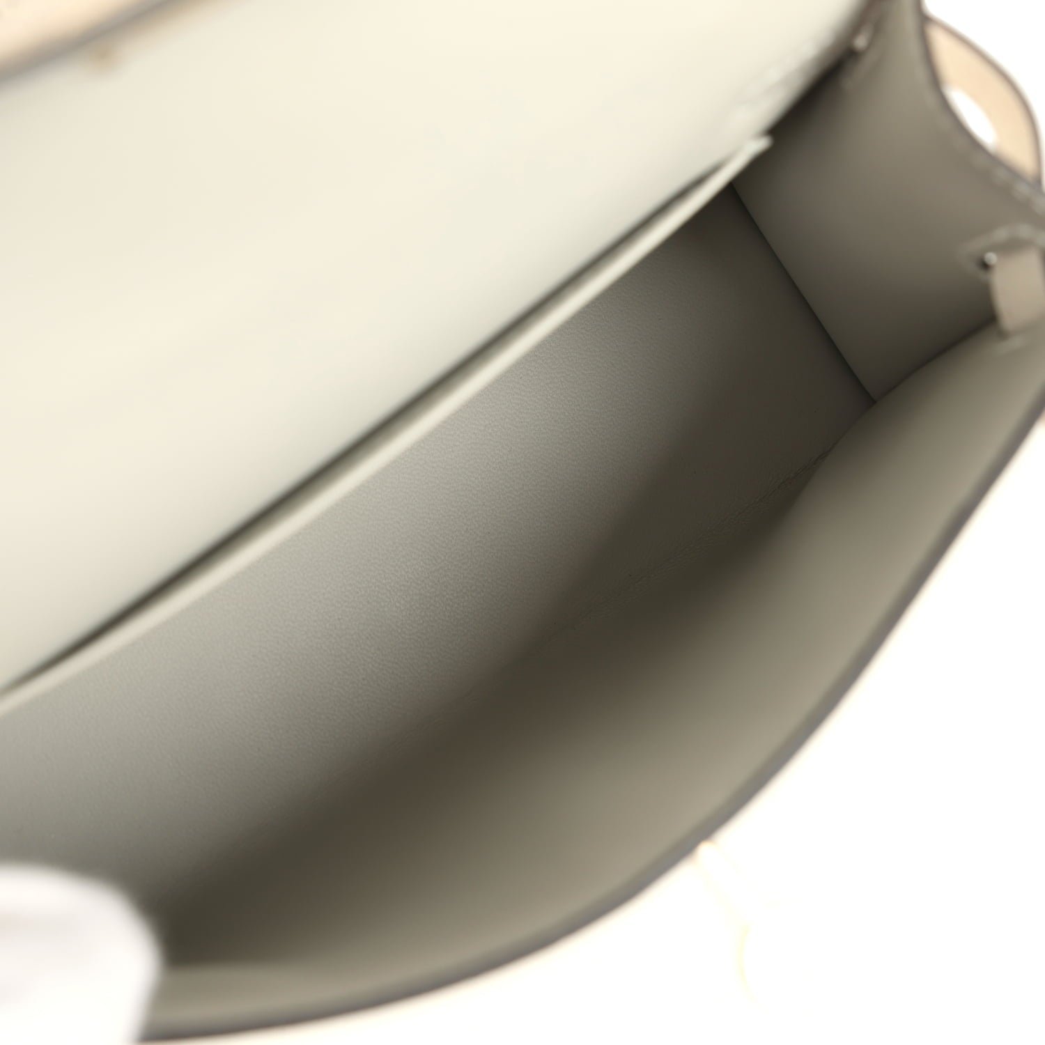 Hermès Kelly Sellier 20 Nata Chevre Mysore — view 16