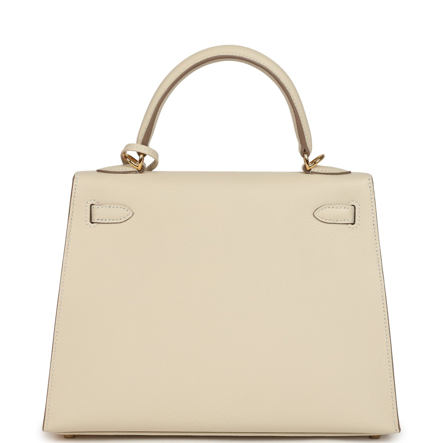 Hermès Kelly Sellier 25 Craie Epsom — view 5