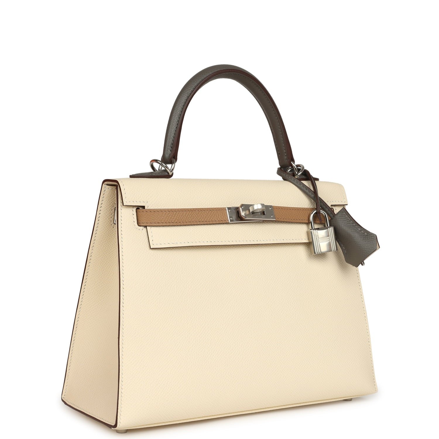Hermès Kelly Sellier 25 Nata Epsom — view 2