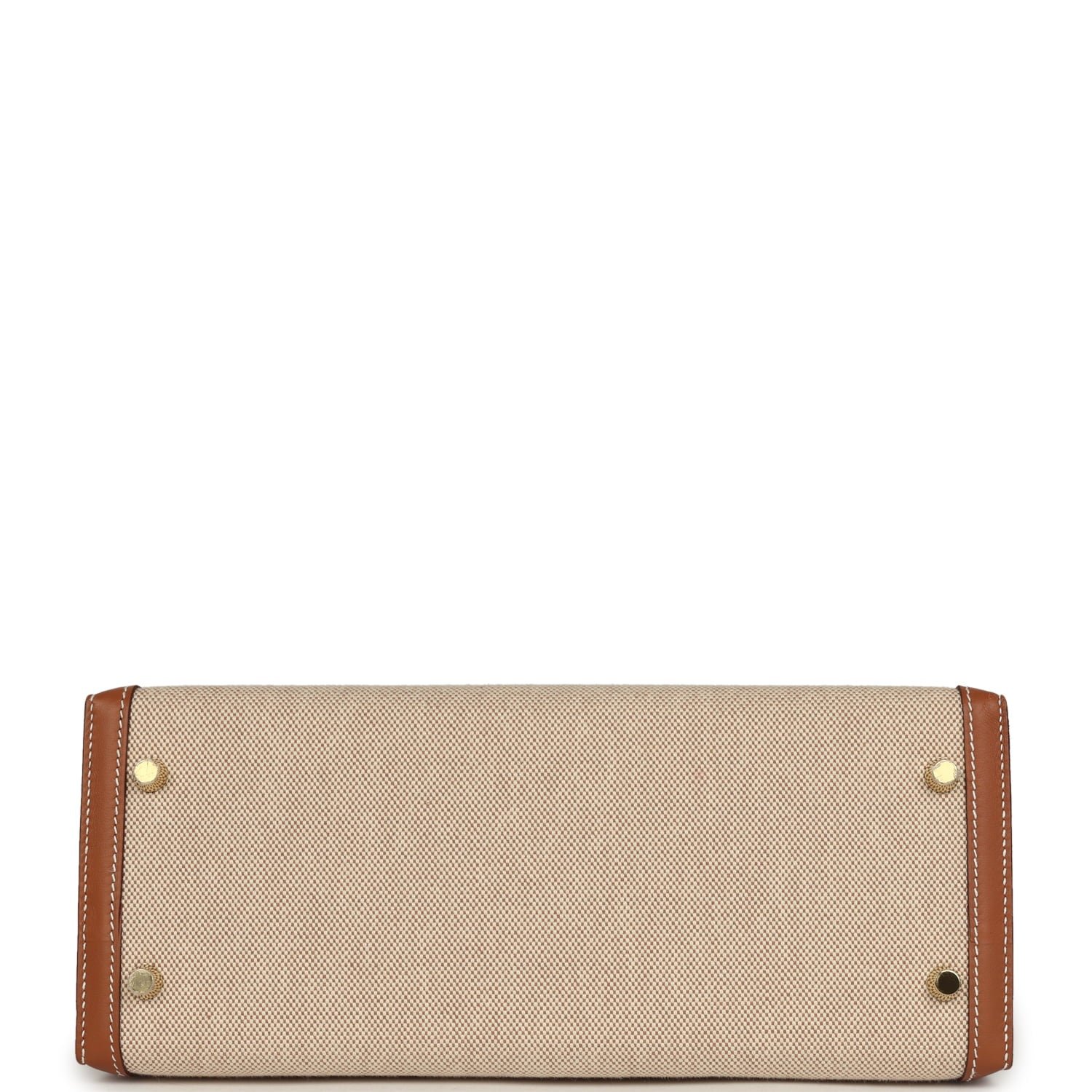 Pre-Owned Hermès Kelly Sellier 28 Ecru Swift — view 4