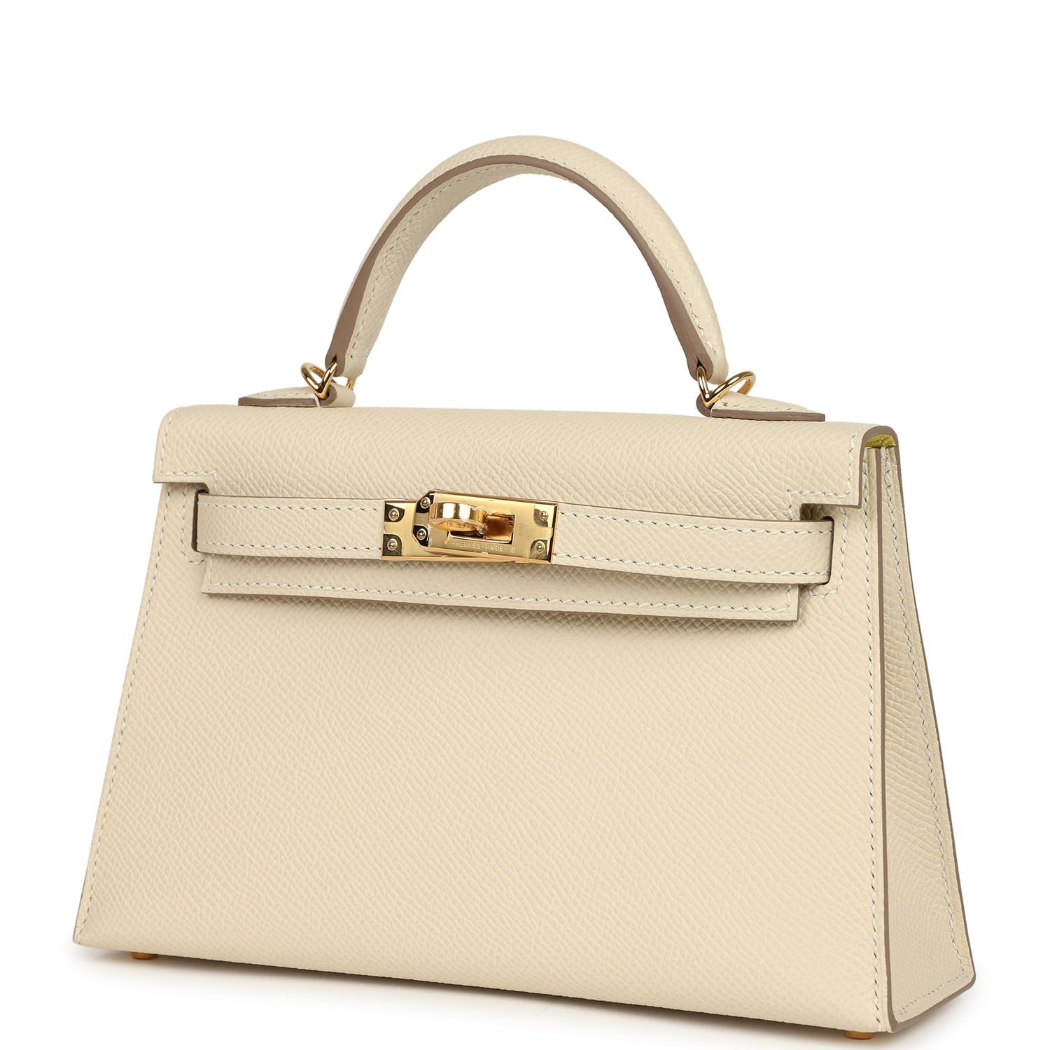 Hermès Kelly Sellier 20 Craie Epsom Gold — view 5