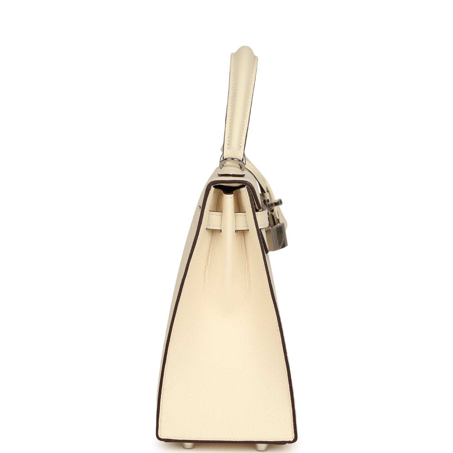 Hermès Kelly Sellier 25 Nata Epsom — view 4