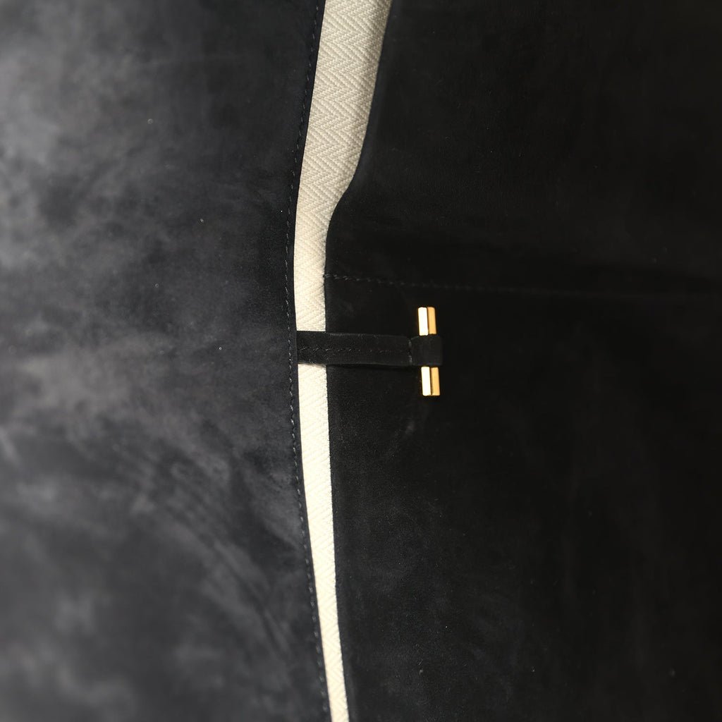 The Row Soft Margaux 15 Black Suede — view 7