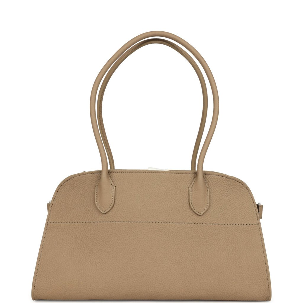 The Row Margaux Shoulder 12 Dark Taupe