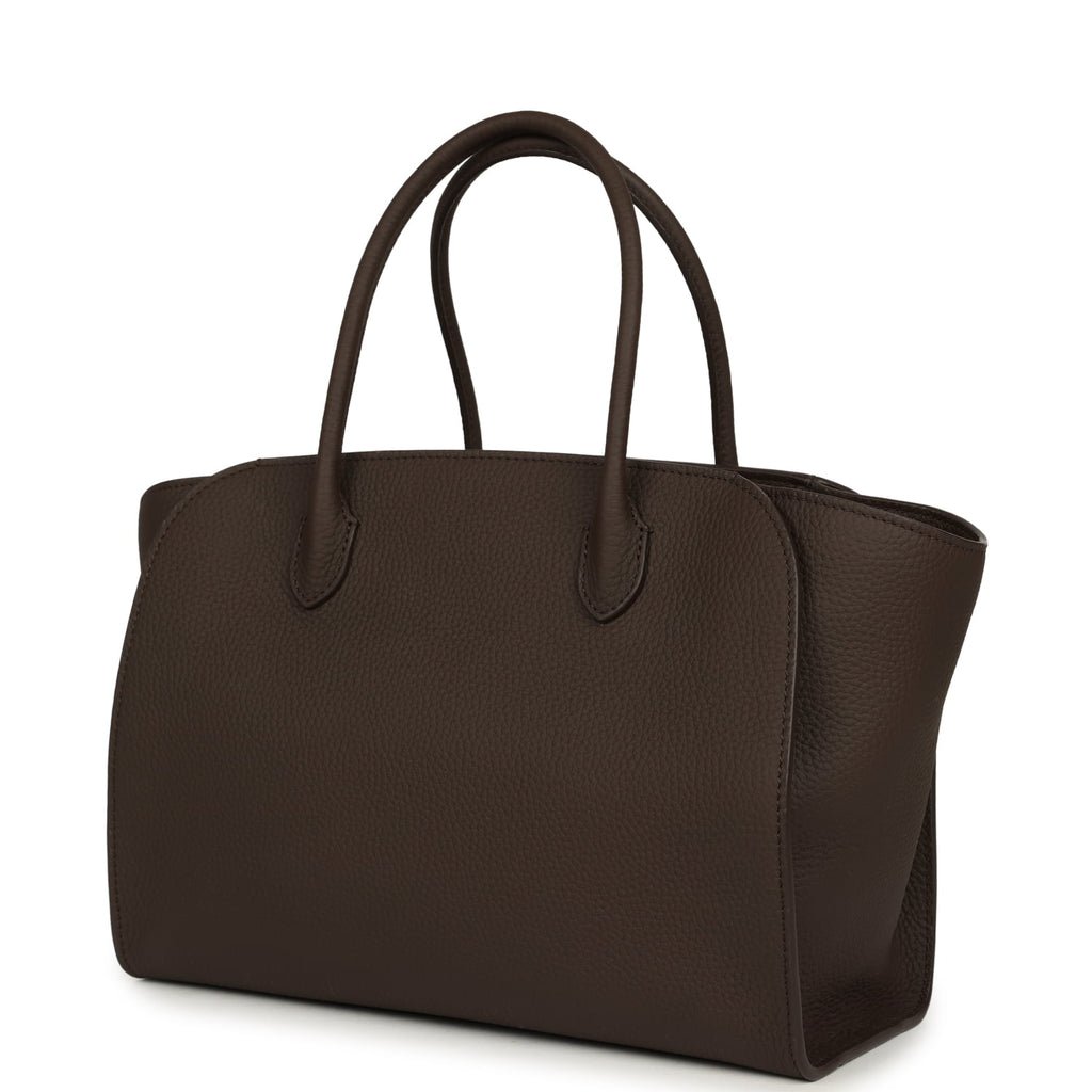 The Row Marlo Tote 12 Deep Brown — view 3
