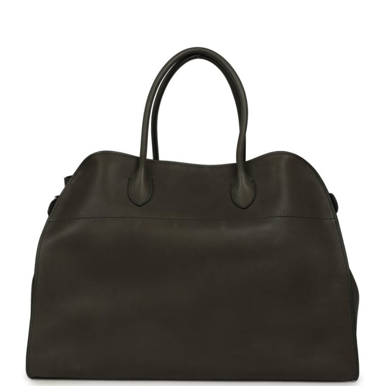 The Row Soft Margaux 17 Koala Grey Saddle for Sale