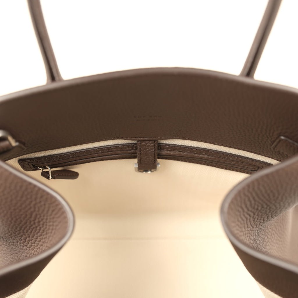 The Row Soft Margaux 12 Deep Brown — view 11