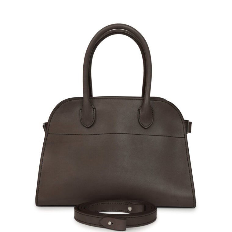 The Row Soft Margaux 10 Mid Grey Saddle for Sale