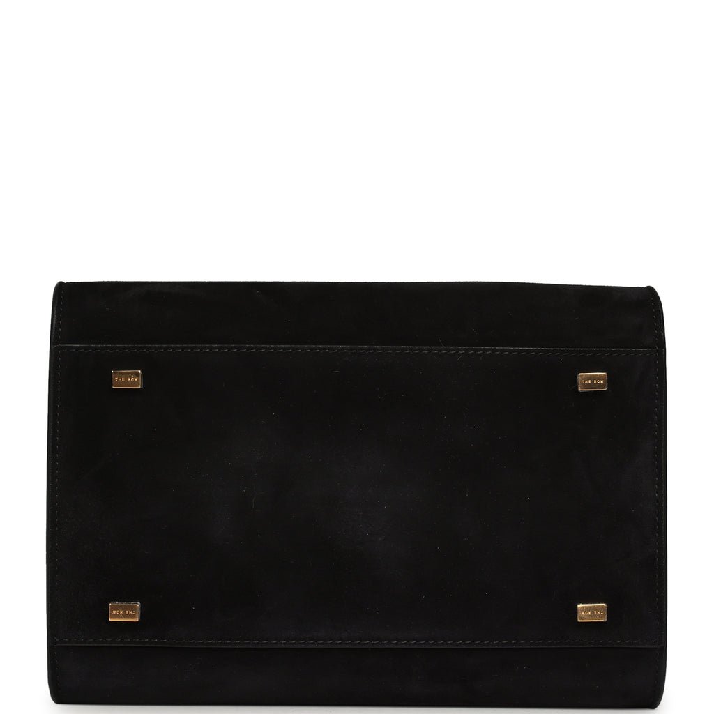 The Row Soft Margaux 10 Black Suede — view 6