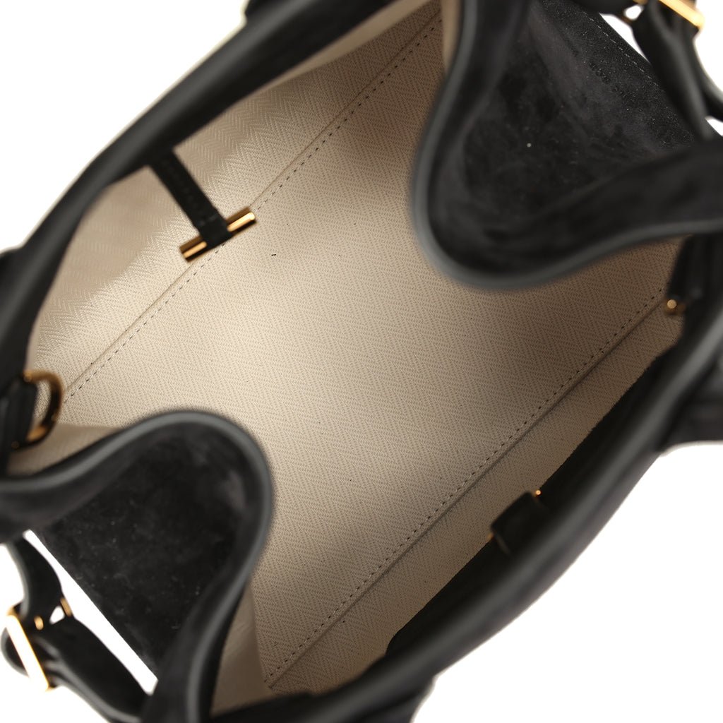 The Row Soft Margaux 10 Black Suede — view 8