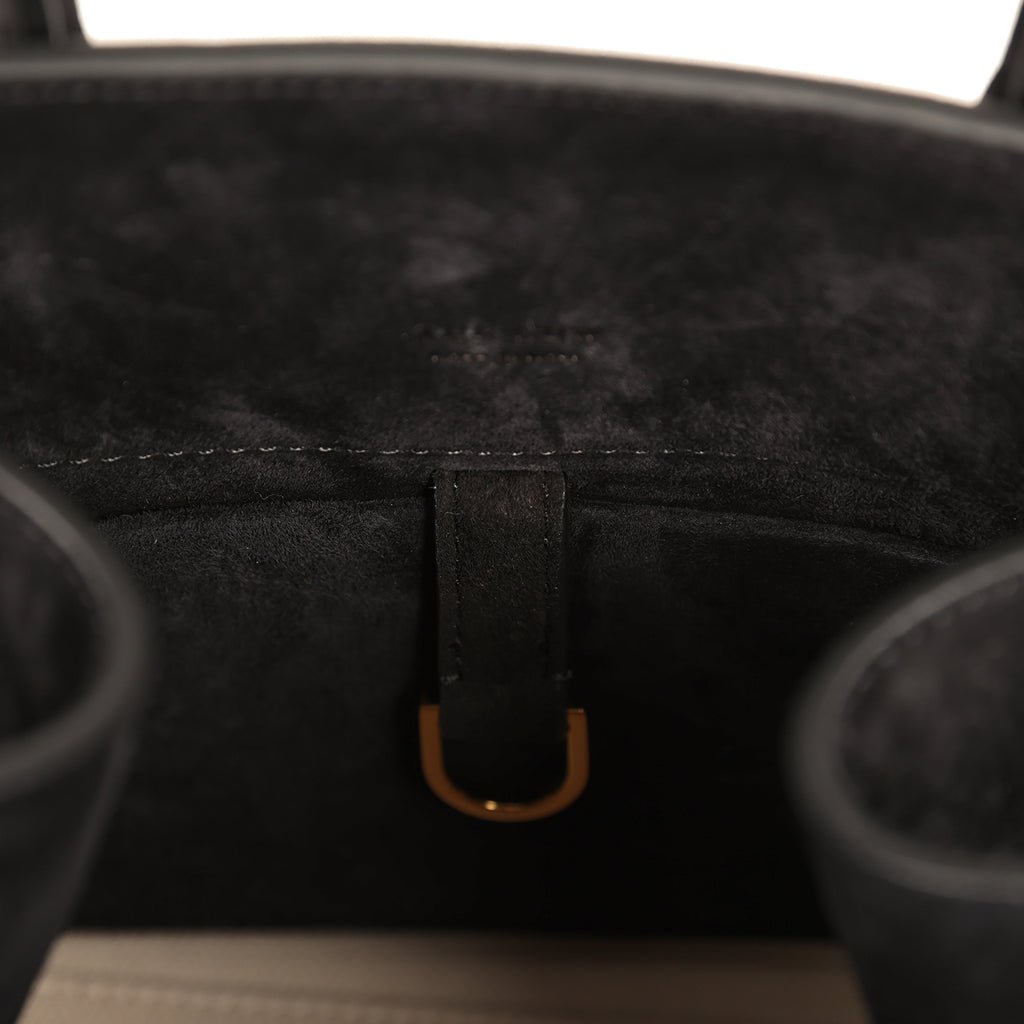 The Row Soft Margaux 10 Black Suede — view 10