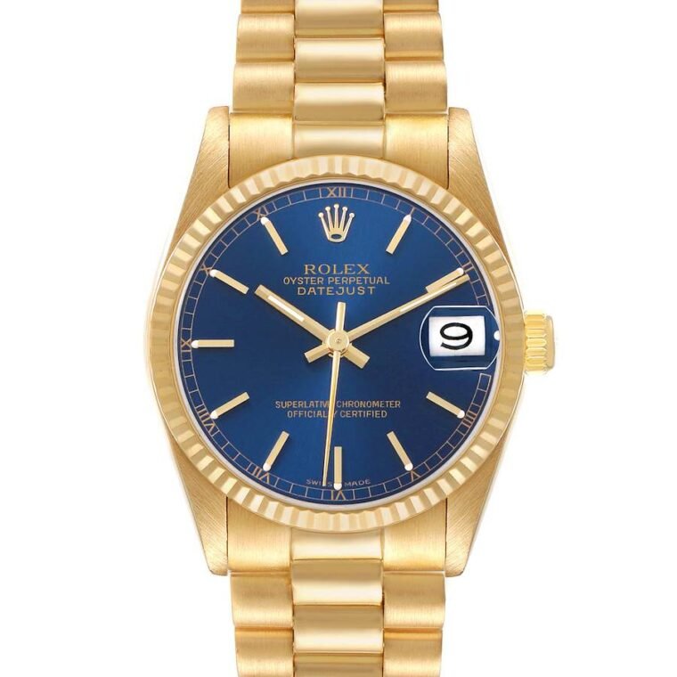 Rolex President Datejust 31mm Yellow Gold 1986-1987 for Sale — alternate view