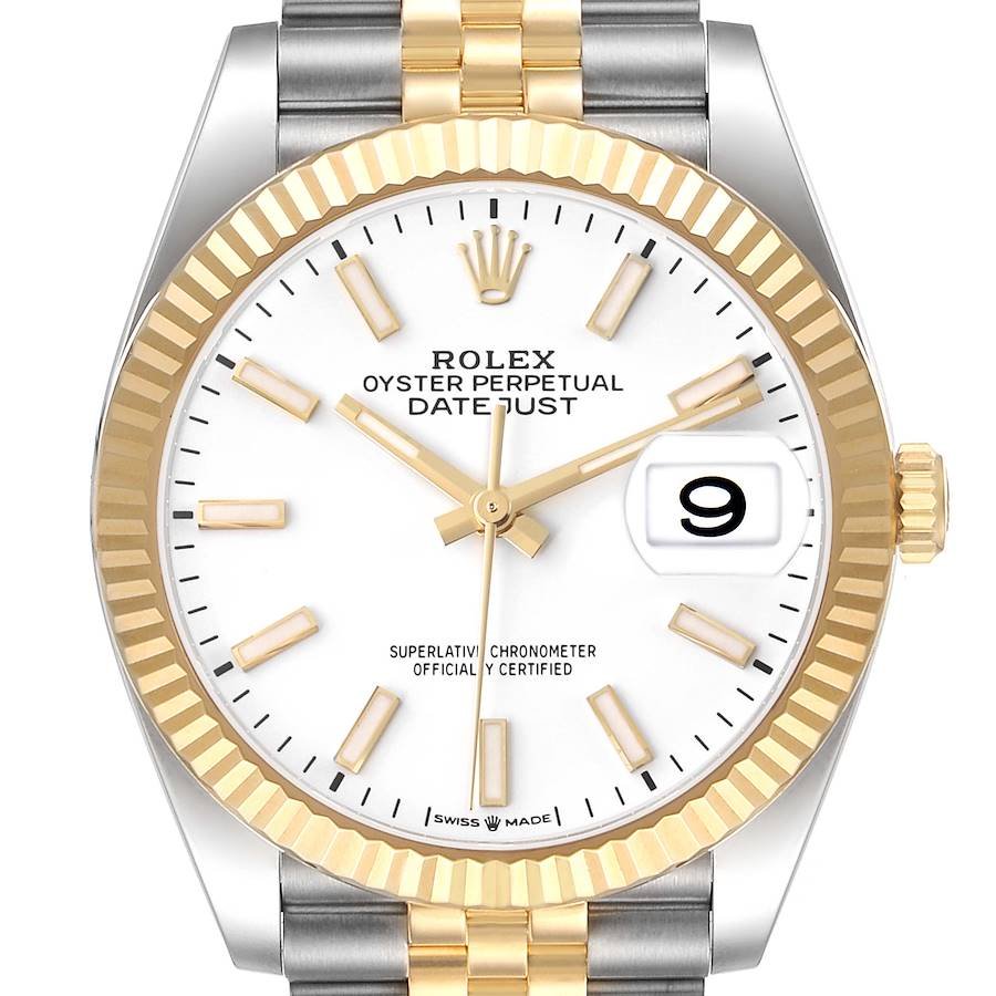 Rolex Datejust 36mm Yellow Gold Stainless Steel 2019 126233 for Sale — detail 1
