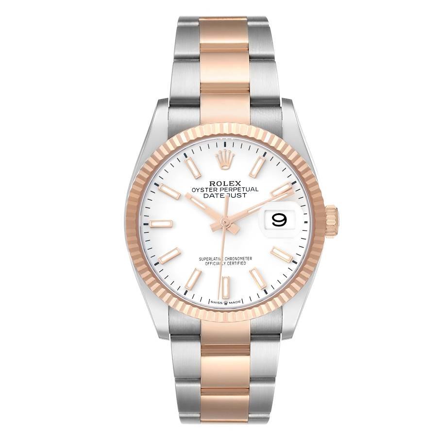 Rolex Datejust 36mm Rose Gold Stainless Steel for Sale