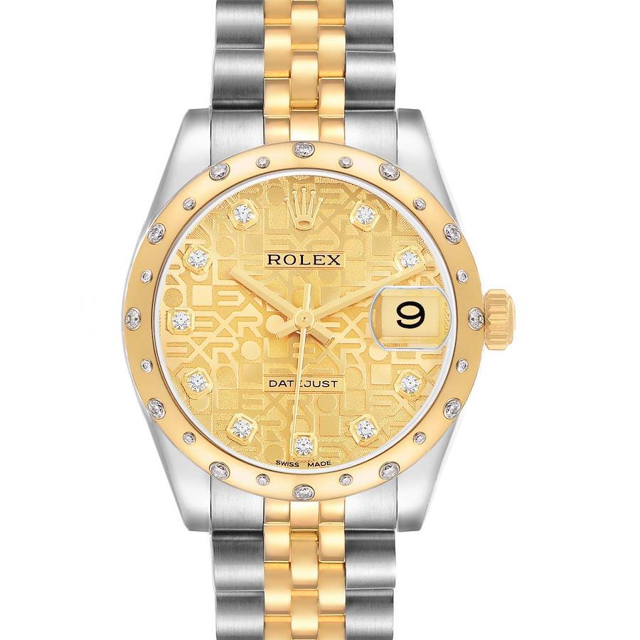 Rolex Datejust 31mm Yellow Gold Stainless Steel 2012 for Sale — detail 1