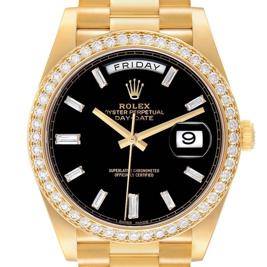 Rolex President Day-Date 40mm Yellow Gold for Sale — detail 1