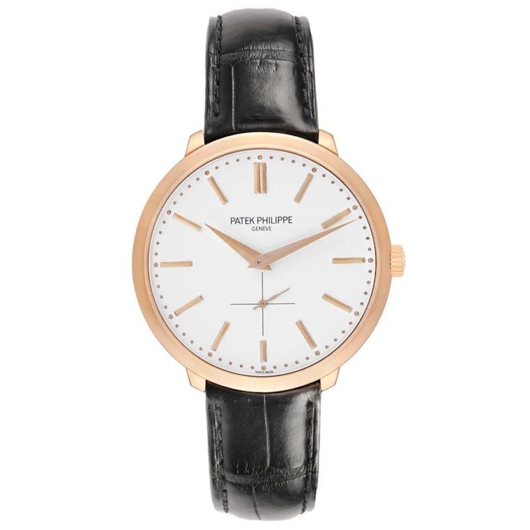 Patek Philippe Calatrava 38mm Rose Gold 2013 for Sale