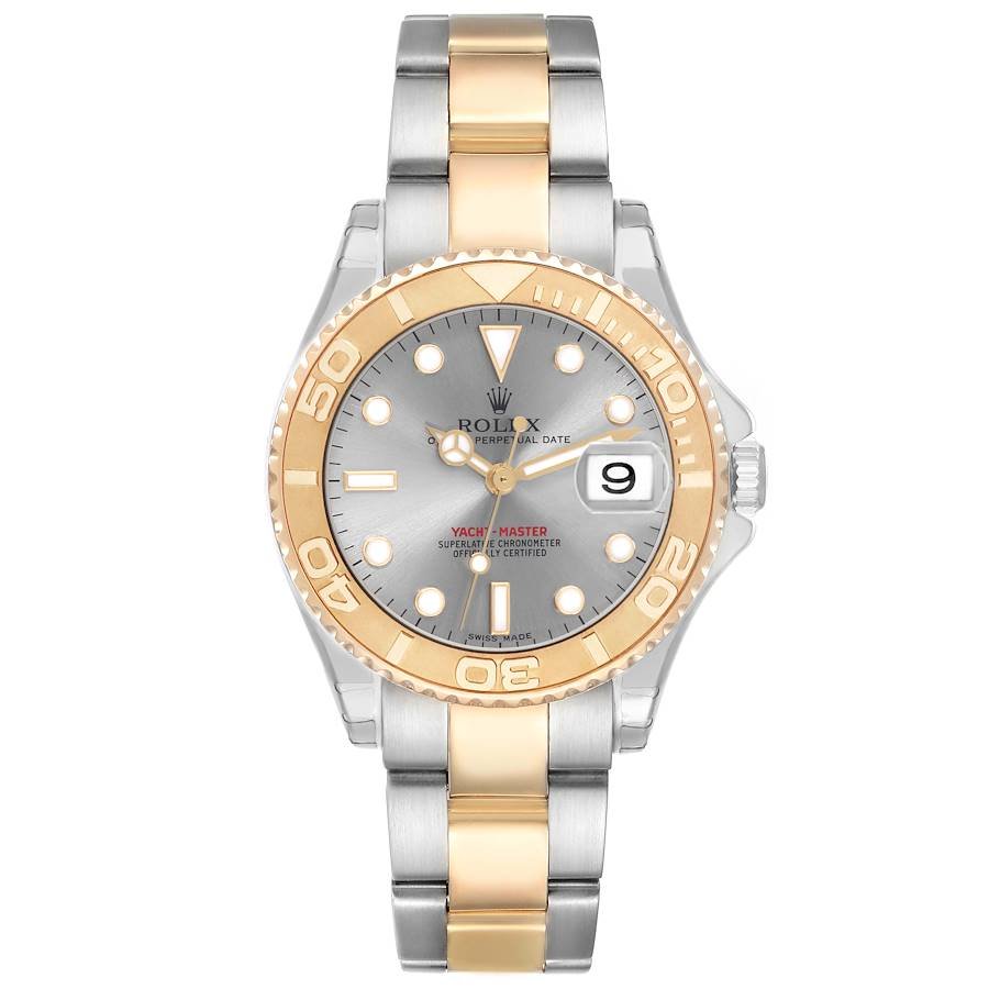 Rolex Yacht-Master NOS 35mm Yellow Gold Stainless Steel 2006-2007 for Sale