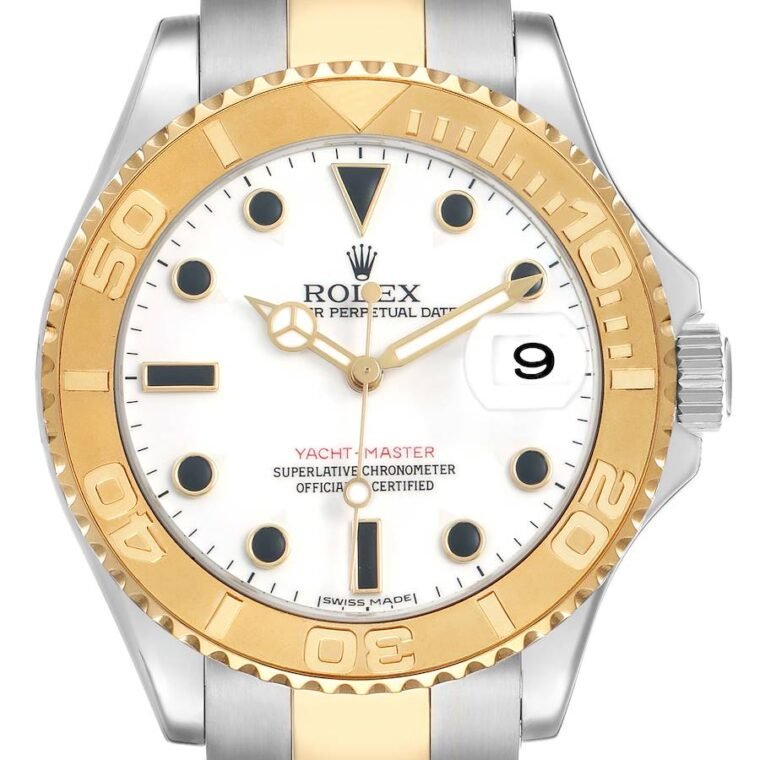 Rolex Yacht-Master 40mm Yellow Gold Stainless Steel 2007 for Sale — alternate view