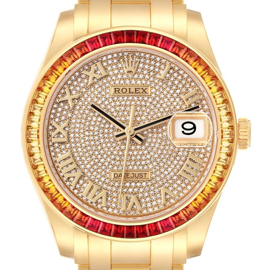 Rolex Pearlmaster Datejust 39mm Yellow Gold 2023 for Sale — detail 1