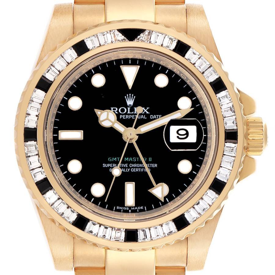 Rolex GMT-Master II 40mm Yellow Gold 2006-2007 for Sale — detail 1