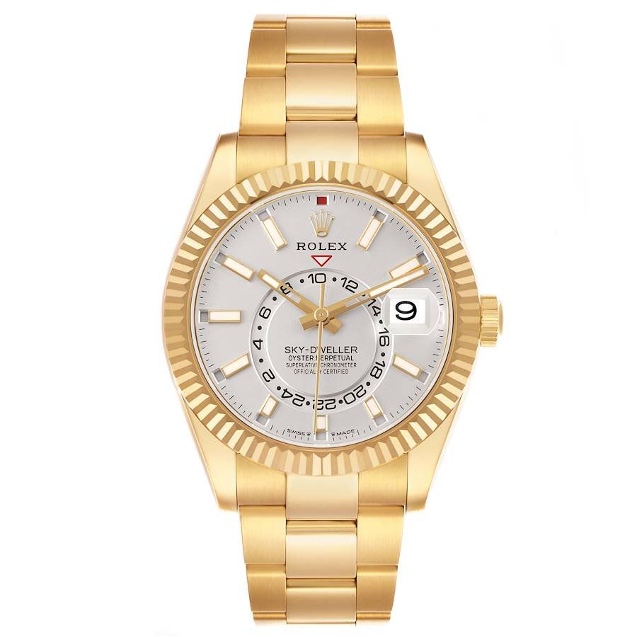 Rolex Sky-Dweller 42mm Yellow Gold 2024 for Sale