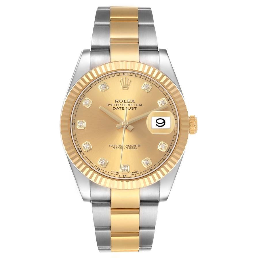 Rolex Datejust 41mm Yellow Gold Stainless Steel 2017 for Sale