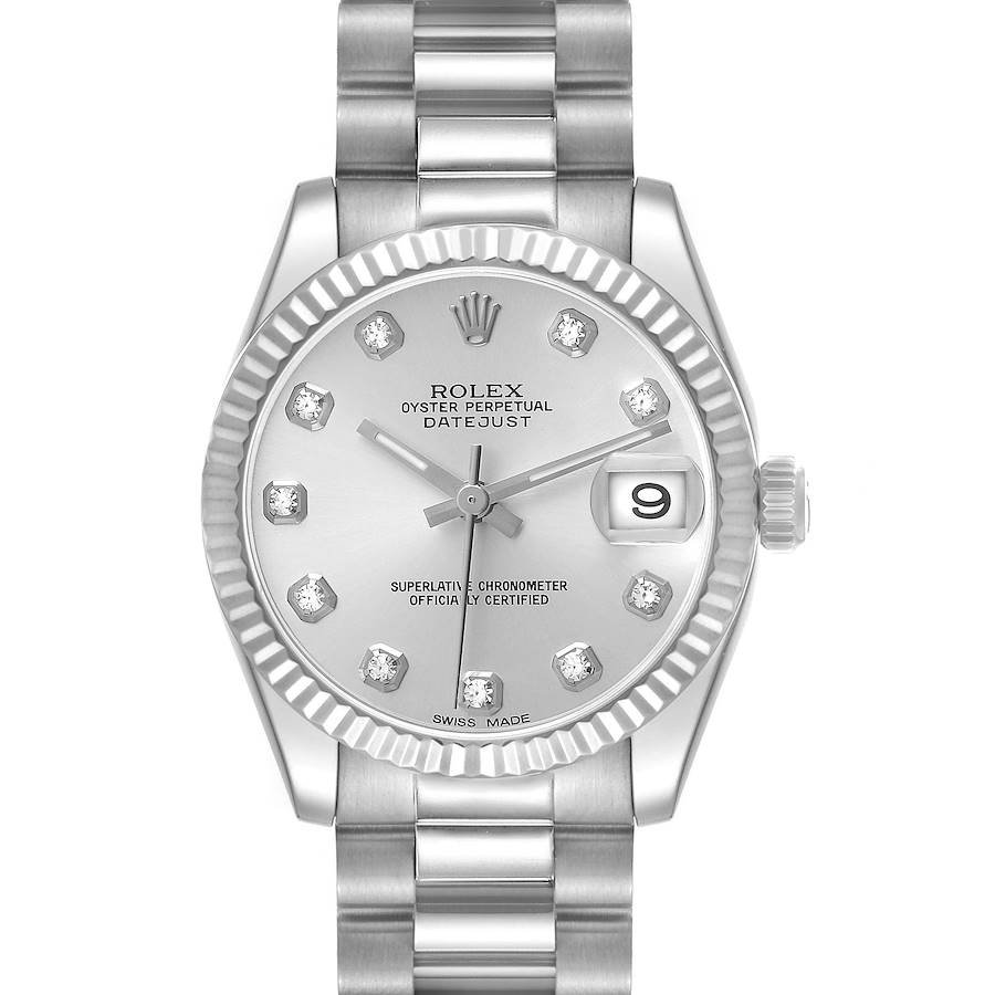 Rolex President Datejust 31mm White Gold 2007-2008 for Sale — detail 1