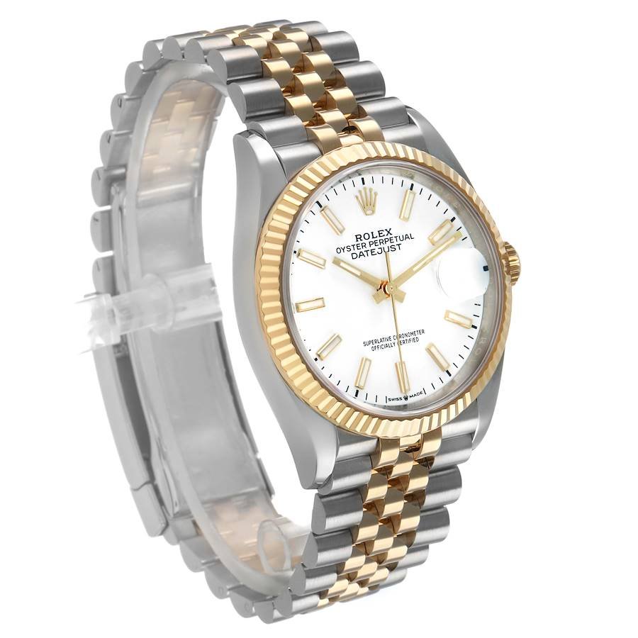 Rolex Datejust 36mm Yellow Gold Stainless Steel 2019 126233 for Sale — detail 2
