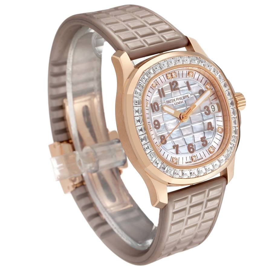 Patek Philippe Aquanaut Luce Haute Joaillerie 35.6mm Rose Gold 2018 for Sale — detail 2