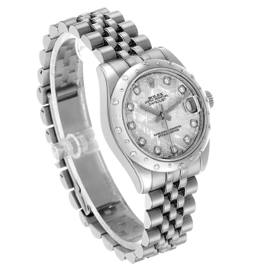 Rolex Datejust Meteorite Dial 31mm White Gold Stainless Steel 2013 for Sale — detail 2