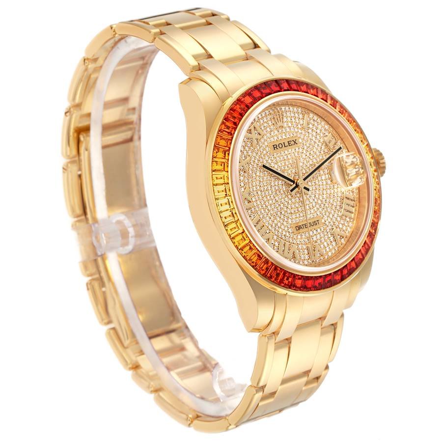Rolex Pearlmaster Datejust 39mm Yellow Gold 2023 for Sale — detail 2