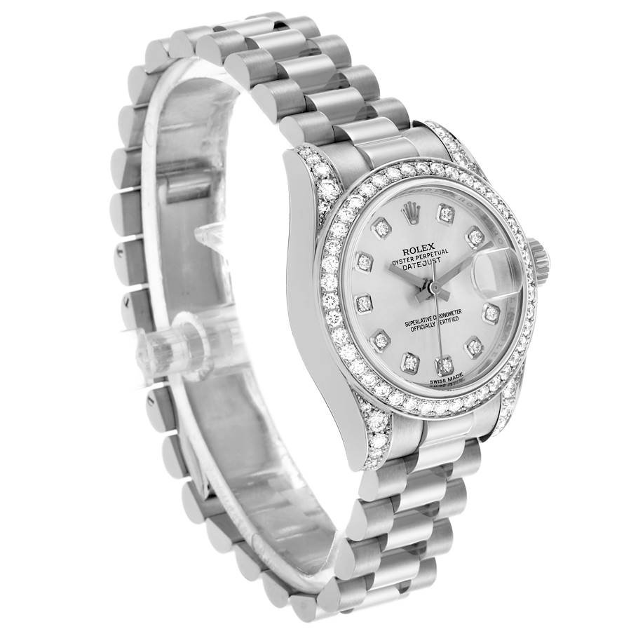 Rolex President Datejust 26mm White Gold 2013 for Sale — detail 2