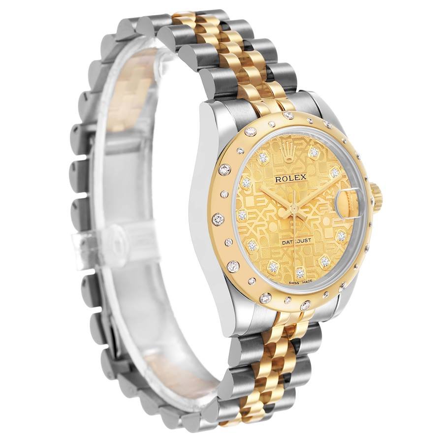 Rolex Datejust 31mm Yellow Gold Stainless Steel 2012 for Sale — detail 2
