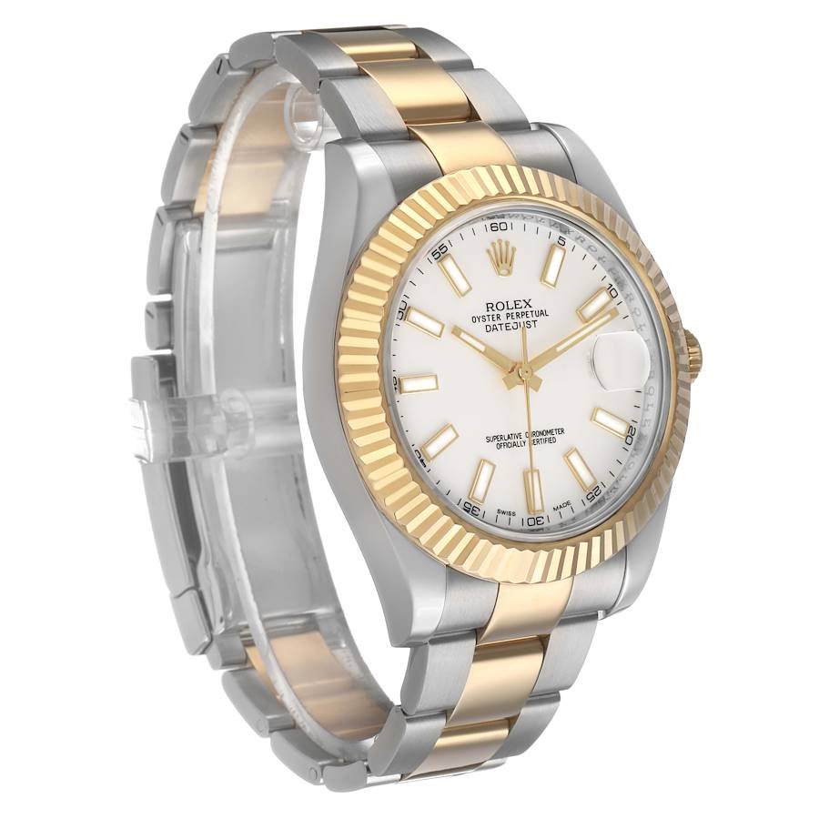 Rolex Datejust 41mm Yellow Gold Stainless Steel 2014 for Sale — detail 2