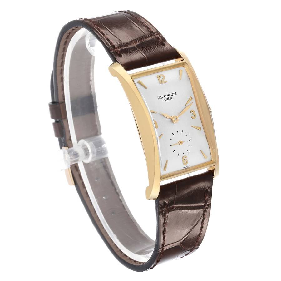 Patek Philippe Vintage Hour Glass 39mm Yellow Gold for Sale — detail 2