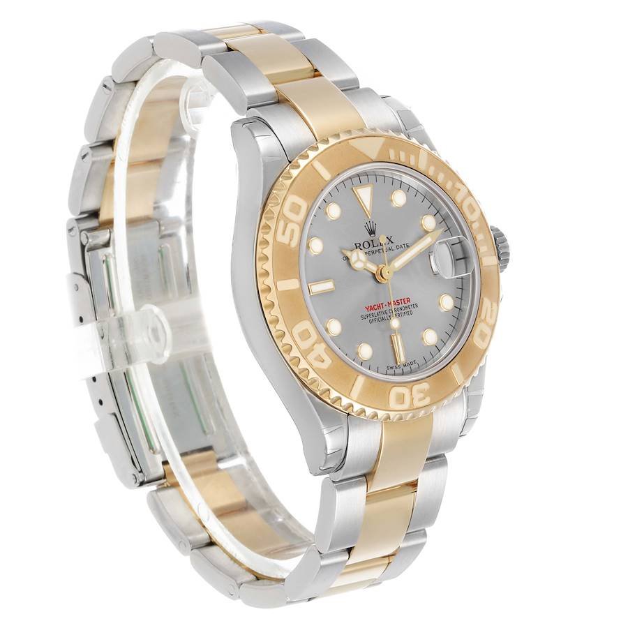 Rolex Yacht-Master NOS 35mm Yellow Gold Stainless Steel 2006-2007 for Sale — detail 2