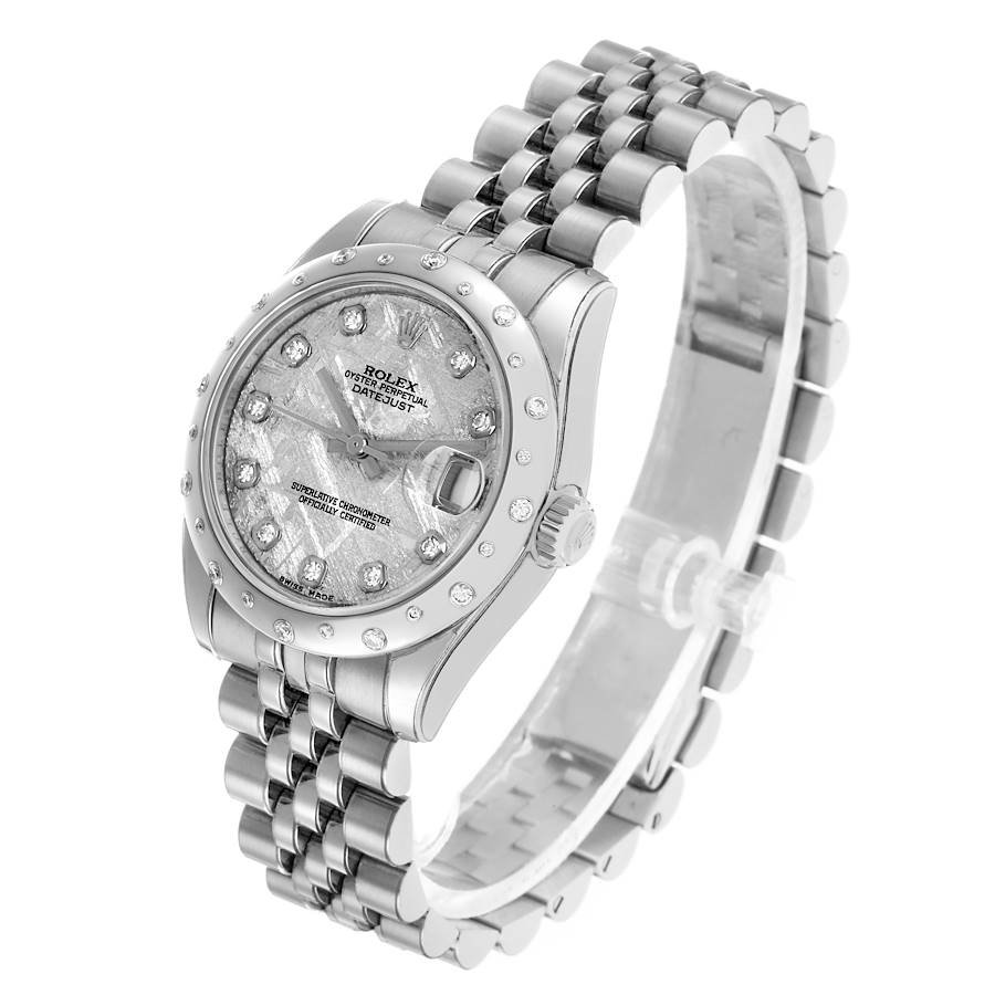 Rolex Datejust Meteorite Dial 31mm White Gold Stainless Steel 2013 for Sale — detail 3