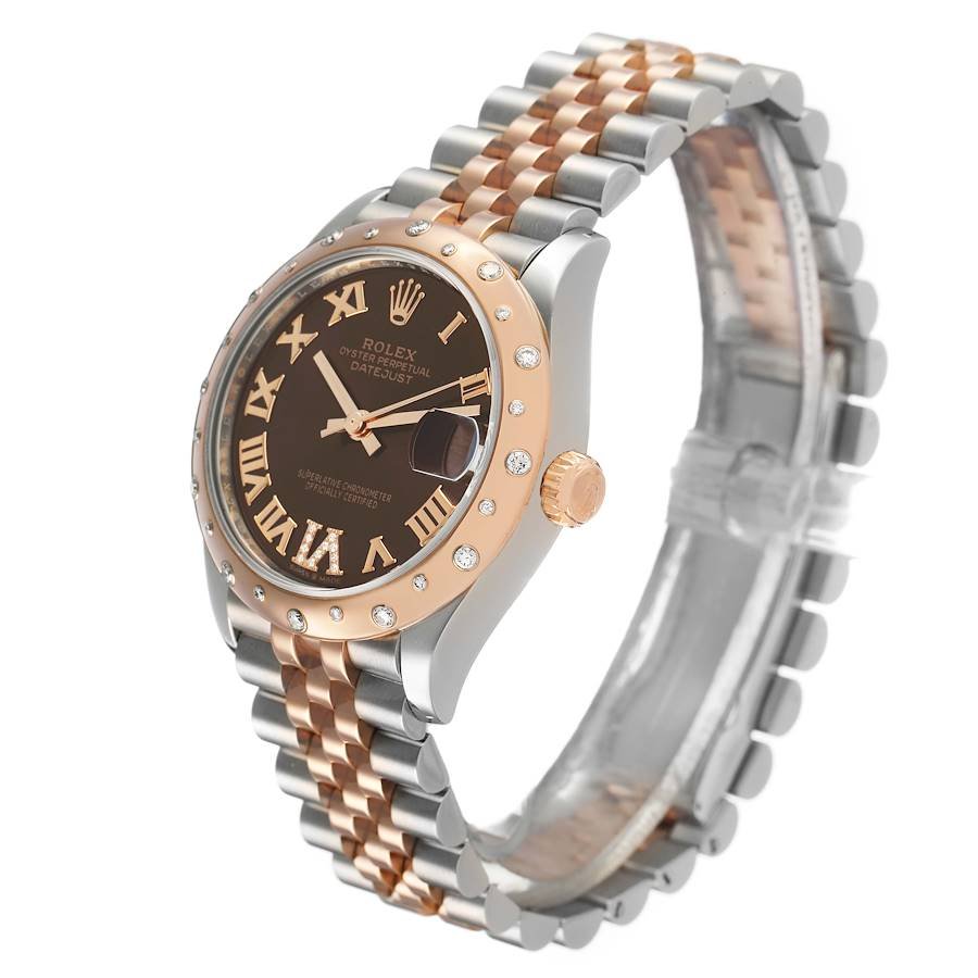 Rolex Datejust 31mm Rose Gold Stainless Steel 2021 278341RBR for Sale — detail 3