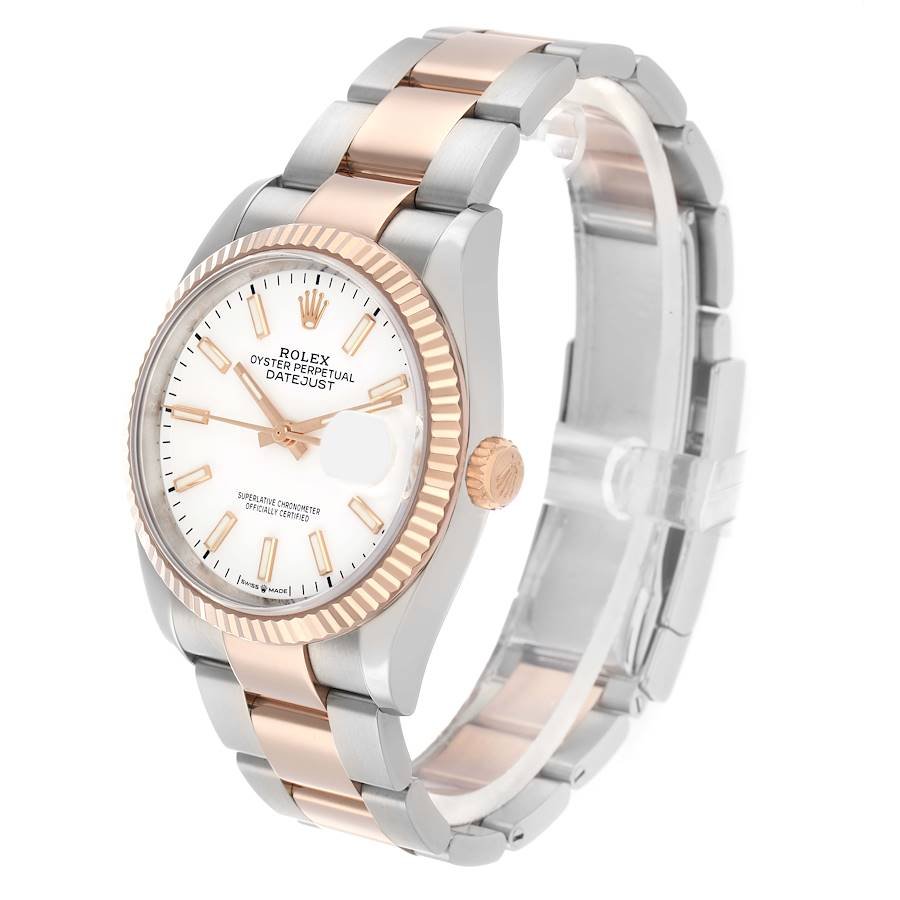 Rolex Datejust 36mm Rose Gold Stainless Steel for Sale — detail 3