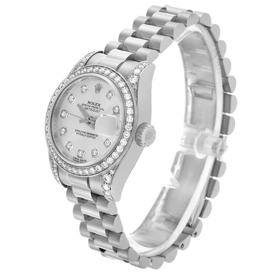 Rolex President Datejust 26mm White Gold 2013 for Sale — detail 3